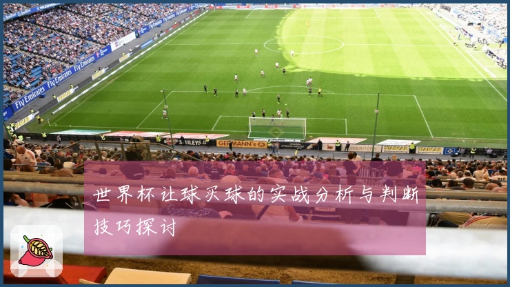 世界杯让球买球的实战分析与判断技巧探讨