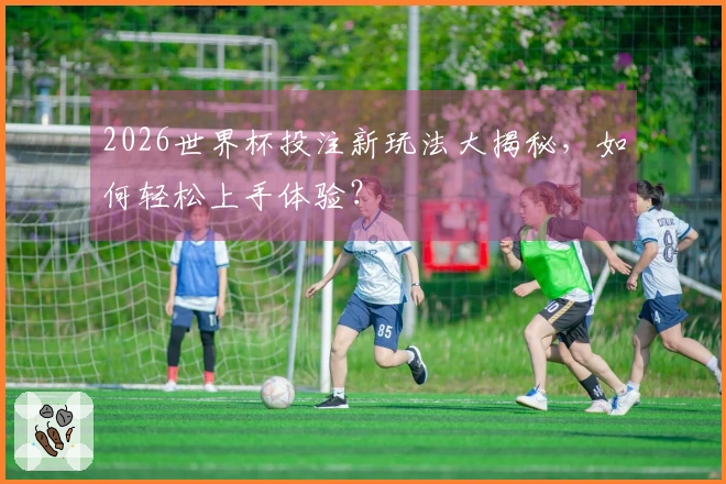 2026世界杯投注新玩法大揭秘，如何轻松上手体验？